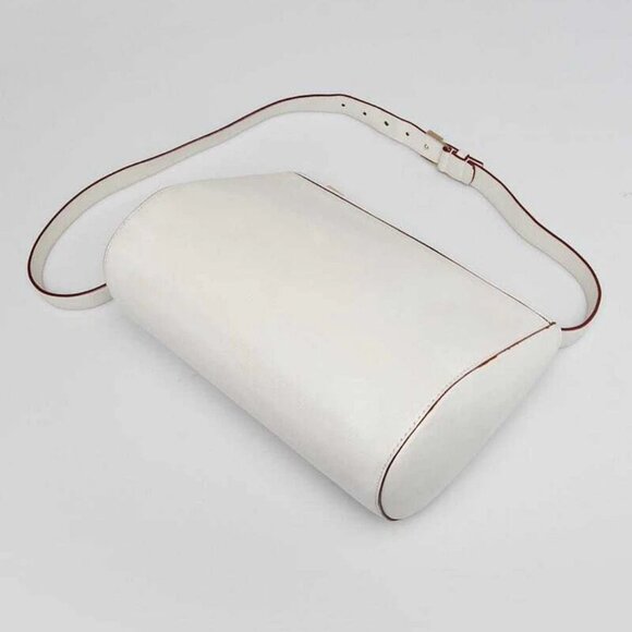 Givenchy White Grained Leather Pandora Box Medium Shoulder Bag - Picture 3 of 9